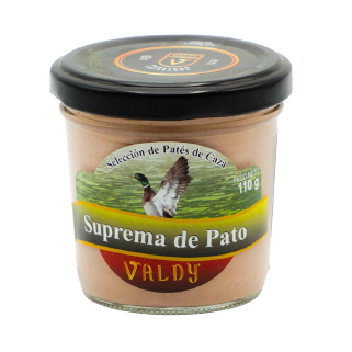 PATÉ SUPREMA DE PATO VALDY 110GRS.